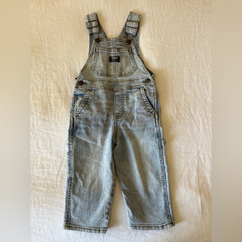 Oshkosh B’gosh Denim Overalls 2T